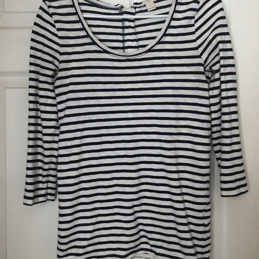 J Crew Striped Top